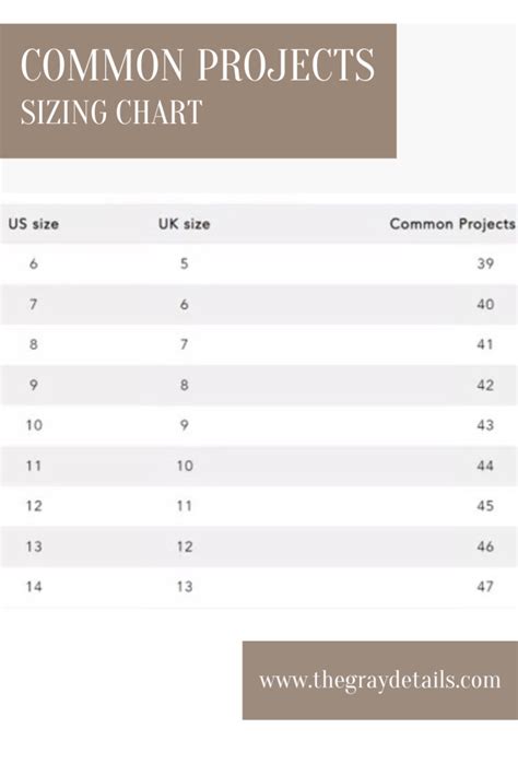 shoes like common projects|common projects size chart.